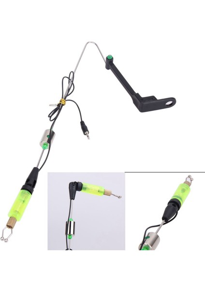 Ξ Ny Ue Zhang 2x Balıkçılık Sazan Balıkçılık Bite Alarm Askı Swinger LED Aydınlatmalı Gösterge Dayanıklı Balık Araçları Balıkçılık Aracı No.2 (Yurt Dışından) fiyatları