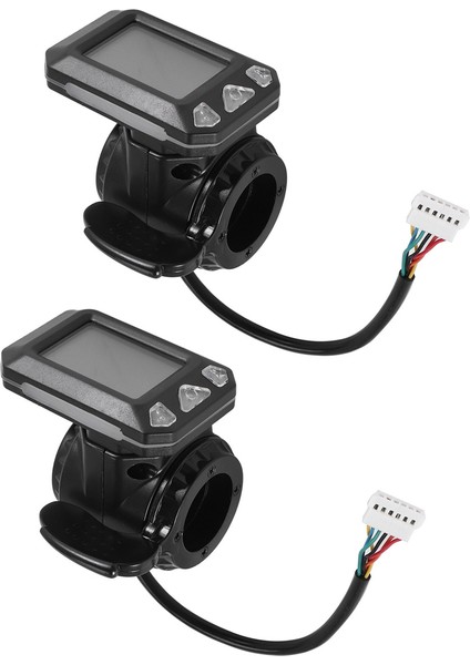 Ξ Ny Ue Zhang 2x 24V 36V Ayarlanabilir Elektrikli Scooter Enstrüman Ekran Anahtarı Hızlandırıcı 5.5 Inç Scooter Parçaları (6 Pin) (Yurt Dışından)