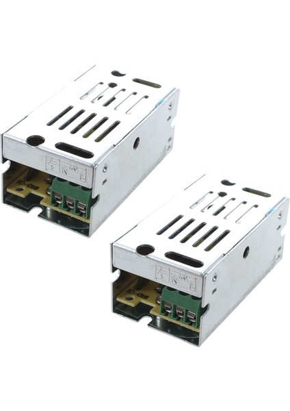 Ξ Ny Ue Zhang 2x Gerilim Trafosu Güç Kaynağı Ac 110/220V - Dc 12V 1A Gümüş (Yurt Dışından)