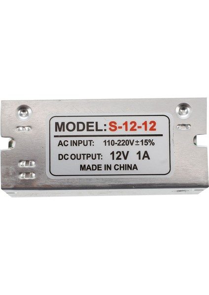 Ξ Ny Ue Zhang 2x Gerilim Trafosu Güç Kaynağı Ac 110/220V - Dc 12V 1A Gümüş (Yurt Dışından)