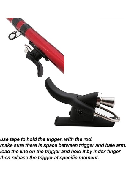 Ξ Ny Ue Zhang 2 Paket Deniz Balıkçılığı Klipsi, Başparmak Düğmesi, Deniz Kıyısı Plaj Balıkçılığı Için Sabit Makara Döküm Yardımı (Yurt Dışından) indirimleri