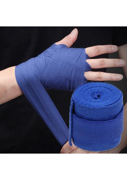 Ξ Ny Ue Zhang Adet 2.5 M Eslatic Pamuk Spor Kayış Boks Bandajı Muay Thai Taekwondo El Eldivenleri Sarar Kırmızı ve Beyaz (Yurt Dışından) indirimleri