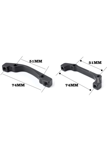 Ξ Ny Ue Zhang 2 Takım Disk Fren Kaliper Montaj Adaptörü Is/post, 1 Takım Ön 180MM Arka 160MM ve 1 Takım Ön 160MM Arka 140MM (Yurt Dışından) fiyatları