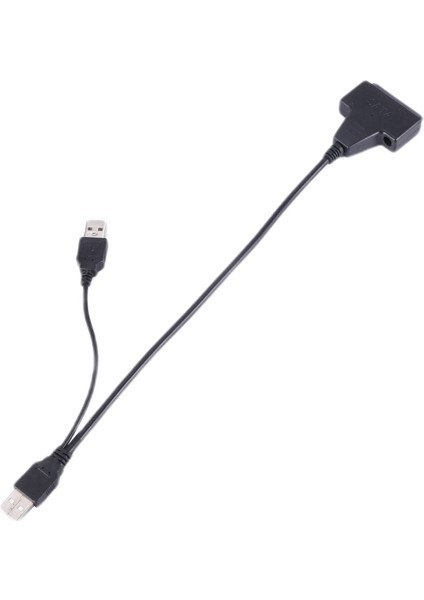 Ξ Ny Ue Zhang 2x USB 2.0 - Ide Sata S-2.5/3.5 Inç Adaptör Hdd/ssd Dizüstü Bilgisayar Sabit Disk Sürücüsü Dönüştürücü Kablosu (Yurt Dışından)