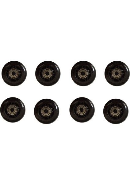 Ξ Ny Ue Zhang Adet Tekerlekli Paten Kauçuk Tekerlekler Anti-Skid Dilsiz Aşınmaya Dayanıklı Tekerlekli Paten Paten Aksesuarları (Yurt Dışından)