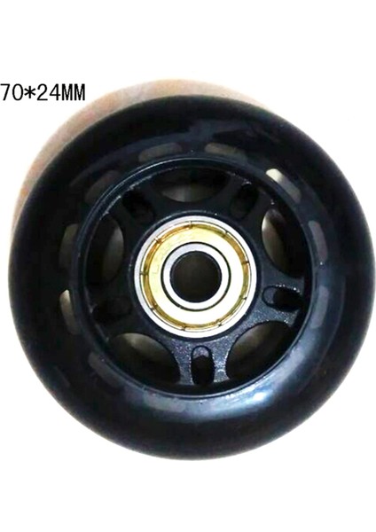 Ξ Ny Ue Zhang Adet Tekerlekli Paten Kauçuk Tekerlekler Anti-Skid Dilsiz Aşınmaya Dayanıklı Tekerlekli Paten Paten Aksesuarları (Yurt Dışından) indirimleri