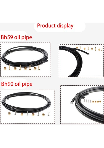 Ξ Ny Ue Zhang 2x Bisiklet Yağı Disk Presleme Halkası Bisiklet Hidrolik Hortum Sram Deore XTR,BH90 (Yurt Dışından)