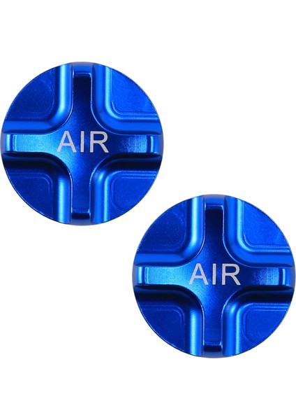 Ξ Ny Ue Zhang 2x Bisiklet Hava Gazı Shcrader Kapaklar Bisiklet Süspansiyon Bisiklet Ön Çatal Parçaları Yol Bisikleti Için Mavi (Yurt Dışından)