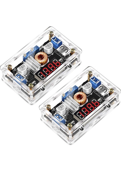 Ξ Ny Ue Zhang 2x Dc-Dc, Güç Kaynağı Modülü LM2596 Dc Dönüştürücü 5V-36V - 1.25-32V Voltaj Regülatörü Sabitleyici (Yurt Dışından)