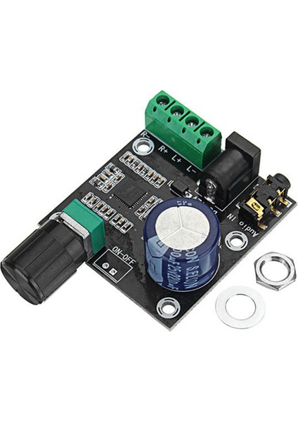 Ξ Ny Ue Zhang 2x PAM8610 Çift Kanallı Dc 12 V Hd Saf Dijital Ses Stereo Amplifikatör Kurulu D Sınıfı 15 W x 2 Yüksek Güç Amplifikatörü Modülü (Yurt Dışından)
