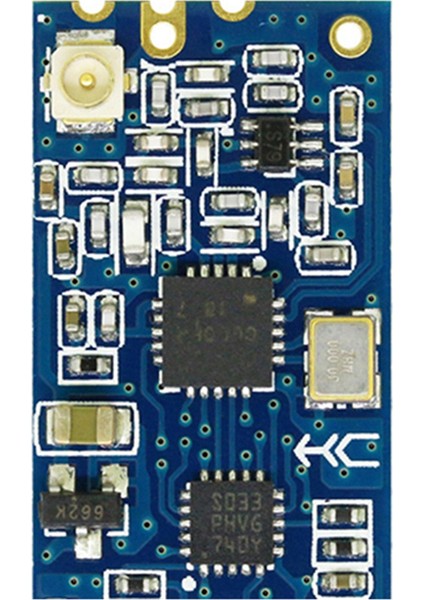 Ξ Ny Ue Zhang 4x -12 433MHZ SI4463 Kablosuz Seri Bağlantı Noktası Modülü 1000M Bluetooth HC12'YI Değiştirin (Yurt Dışından)