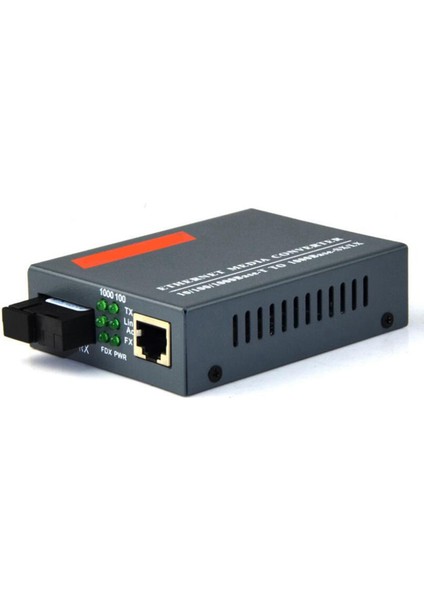 Ξ Ny Ue Zhang 2x Gigabit Fiber Optik Medya Dönüştürücü -Gs-03 1000MBPS Tek Fiber Sc Bağlantı Noktası Harici Güç Kaynağı, B Bağlantı Noktası Terminali (Yurt Dışından)