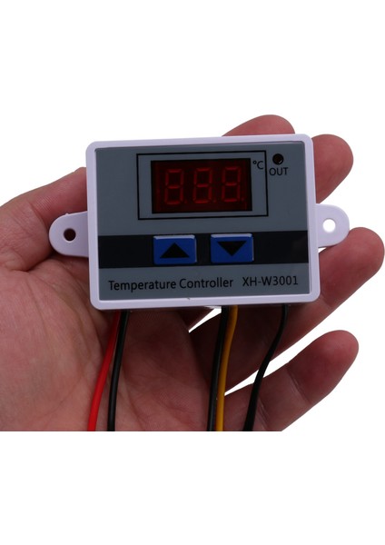 Ξ Ny Ue Zhang 2x 10A AC110-220V Dijital Sıcaklık Kontrol Cihazı XH-W3001 Inkübatör Soğutma Isıtma Anahtarı Termostat Ntc Sensörü (Yurt Dışından)