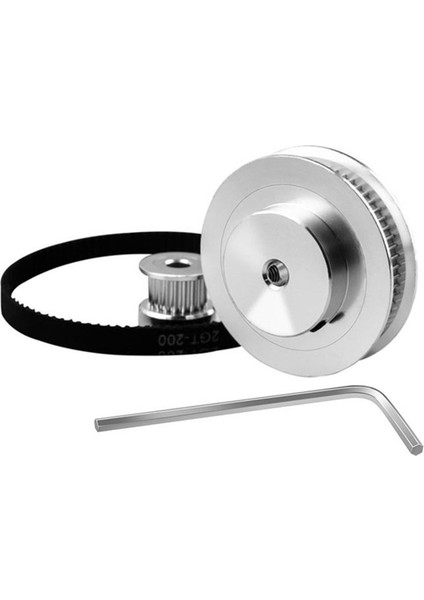 Ξ Ny Ue Zhang 4x 2gt Senkron Tekerlek 1:3 Redüksiyon Şanzıman Kasnağı Kasnak Modeli 3D Yazıcı Için Mekanik Kayış - 200X8X8MM (Yurt Dışından)