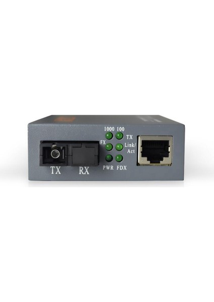 Ξ Ny Ue Zhang 2x Gigabit Fiber Optik Medya Dönüştürücü -Gs-03 1000MBPS Tek Fiber Sc Bağlantı Noktası Harici Güç Kaynağı, B Bağlantı Noktası Terminali (Yurt Dışından)