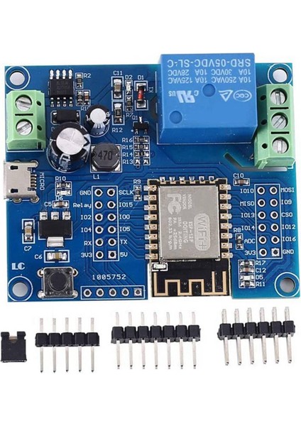 Ξ Ny Ue Zhang 3x Wıfı Röle Denetleyici Modülü, Dc 5V 8V-80V ESP8266 Iot Smart Için Kablosuz Denetleyici Modülü ESP-12F (Yurt Dışından)
