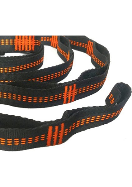 Ξ Ny Ue Zhang 4x Açık Hamak Ağaç Sapanlar Ağaç Kravat Halat Yüksek Yük Taşıyan Naylon Dokuma Kaya Tırmanışı Düz Kemer Kapağı Turuncu (Yurt Dışından) fırsatları