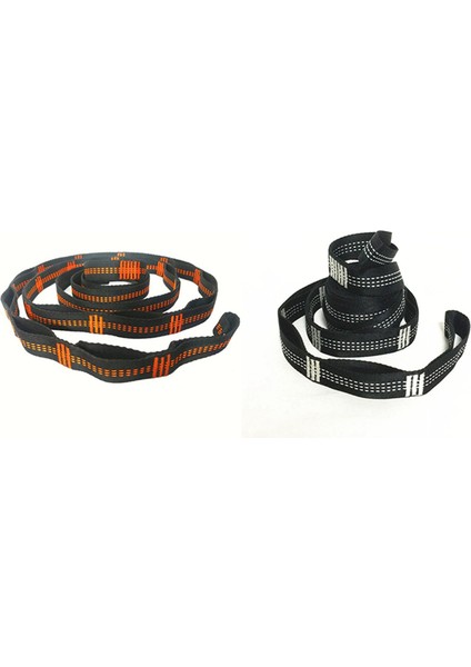 Ξ Ny Ue Zhang 4x Açık Hamak Ağaç Sapanlar Ağaç Kravat Halat Yüksek Yük Taşıyan Naylon Dokuma Kaya Tırmanışı Düz Kemer Kapağı Turuncu (Yurt Dışından) indirimleri