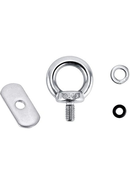 Ξ Ny Ue Zhang 12 Paket Paslanmaz Çelik Kayık Parça Montaj Kravat Aşağı Kuşgözü Ray Aksesuarı Kayık Kano Tekne Için (Yurt Dışından) fiyatları