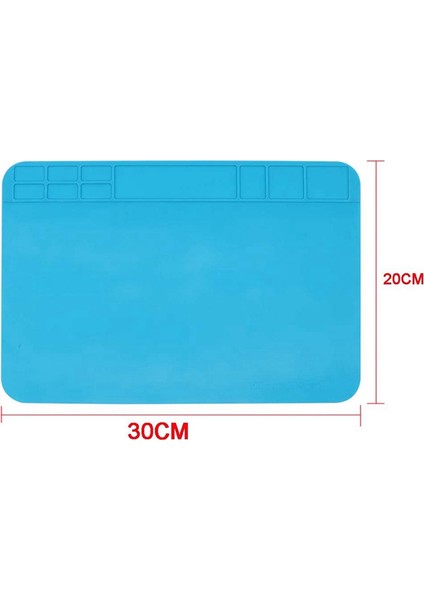 Ξ Ny Ue Zhang 3x Yalıtım Silikon Lehimleme Tamir Mat Isıya Dayanıklı Çalışma Pedi Cep Telefonu Pcb Için Bga Havya Tamir Pedi (Yurt Dışından)