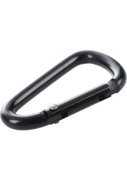 Ξ Ny Ue Zhang 20 Adet Siyah D Şekilli Alüminyum Alaşım Karabina Kanca Anahtarlık (Yurt Dışından) modelleri
