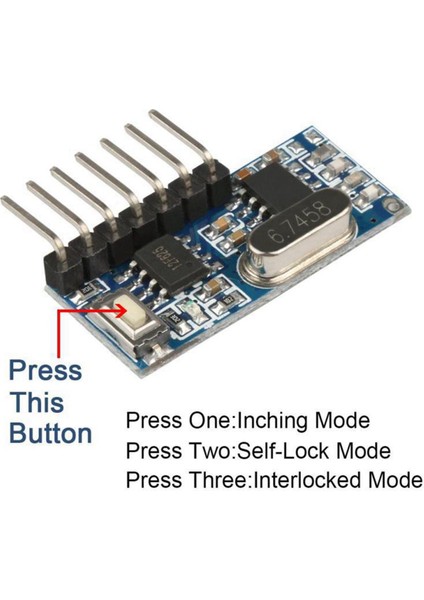 Ξ Ny Ue Zhang 2x Kablosuz RX480E-4WQB 433MHZ Rf Modülü Verici ve Alıcı 3 Set Uzaktan Kumanda Için 4 Kanal Çıkış Bağlantı Kiti (Yurt Dışından) indirimleri