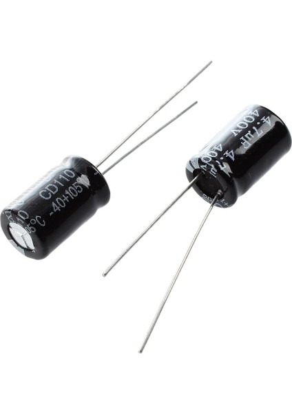 Ξ Ny Ue Zhang 50 x 4.7uf 400V 105C Radyal Elektrolitik Kondansatör 8X12M (Yurt Dışından)