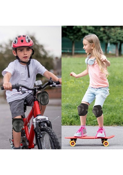 Ξ Ny Ue Zhang 12 Adet Koruyucu Dişliler Seti Çocuklar 3-7, Diz Dirsek Pedleri Bilek Muhafızları Çocuk Güvenliği Koruyucu Kiti Bisiklet Bisiklet Paten B (Yurt Dışından) fiyatları