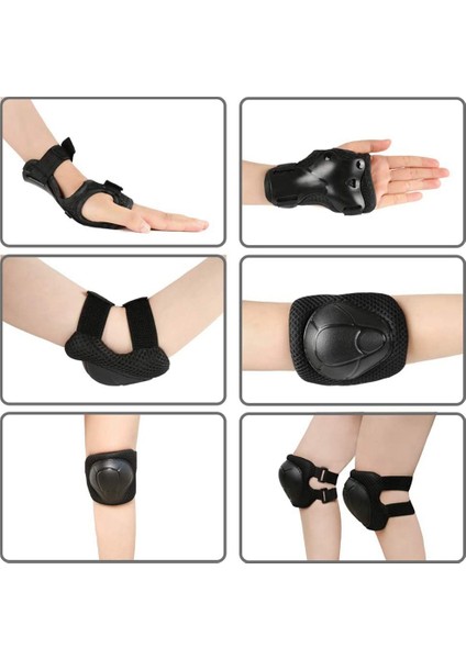 Ξ Ny Ue Zhang 12 Adet Koruyucu Dişliler Seti Çocuklar 3-7, Diz Dirsek Pedleri Bilek Muhafızları Çocuk Güvenliği Koruyucu Kiti Bisiklet Bisiklet Paten B (Yurt Dışından) fırsatları