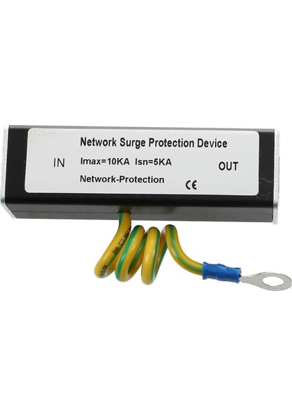 Ξ Ny Ue Zhang 10X RJ45 Fiş Ethernet Ağ Aşırı Gerilim Koruyucu Gök Gürültüsü Tutucu 100MHZ (Yurt Dışından) fırsatları