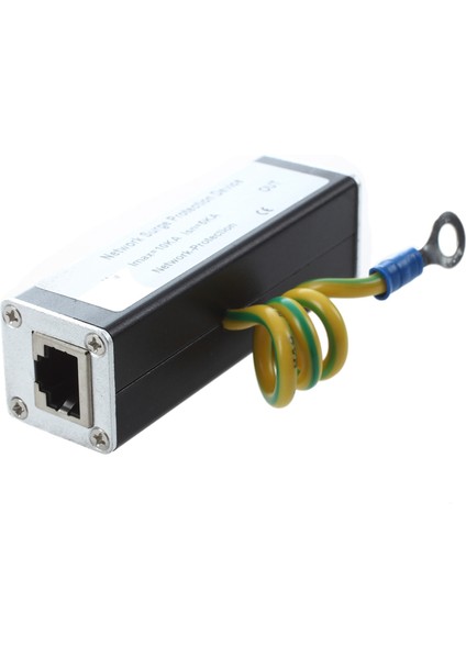 Ξ Ny Ue Zhang 10X RJ45 Fiş Ethernet Ağ Aşırı Gerilim Koruyucu Gök Gürültüsü Tutucu 100MHZ (Yurt Dışından) indirimleri