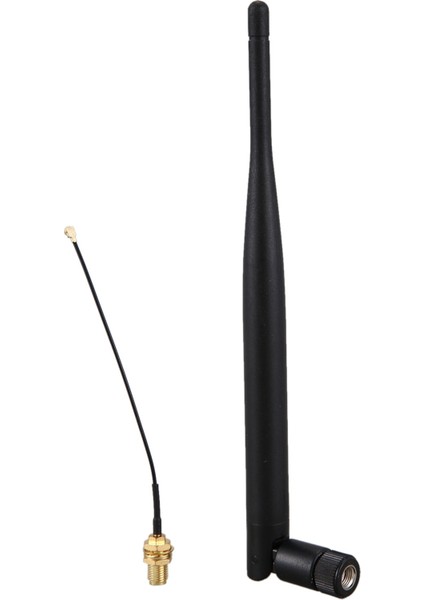 Ξ Ny Ue Zhang 2x 433 Mhz Anten 5dbi Gsm Rp-Sma Fiş Kauçuk Su Geçirmez Lorawan Anten + Ipx Sma Küçük Kablo Uzatma (Yurt Dışından)