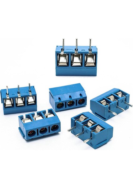 Ξ Ny Ue Zhang 200 Adet Mavi Abs KF301-3P 5.08MM 3 Pin Bağlantı Terminali Vidalı Terminal Konnektörü (Yurt Dışından)