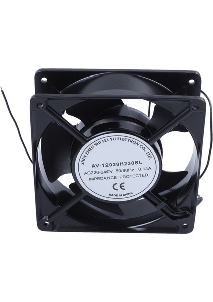 Ξ Ny Ue Zhang 2x Ac 220V-240V0.14A Fırçasız Soğutucu Soğutma Fanı 120MM x 120MM X38MM (Yurt Dışından)