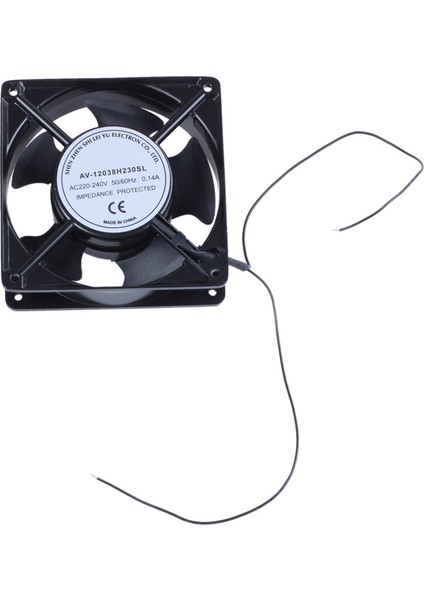 Ξ Ny Ue Zhang 2x Ac 220V-240V0.14A Fırçasız Soğutucu Soğutma Fanı 120MM x 120MM X38MM (Yurt Dışından)