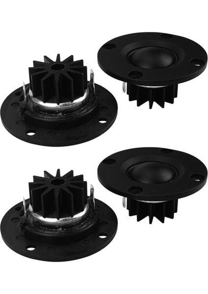 Ξ Ny Ue Zhang Tweeter Hoparlör 6 Ohm 30W Hifi Yumuşak Kubbe Ipek Film Tiz Hoparlör Neodimyum Dişli Isı Emici 4 Adet (Yurt Dışından)