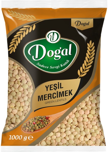 Yeşil Mercimek 1 kg