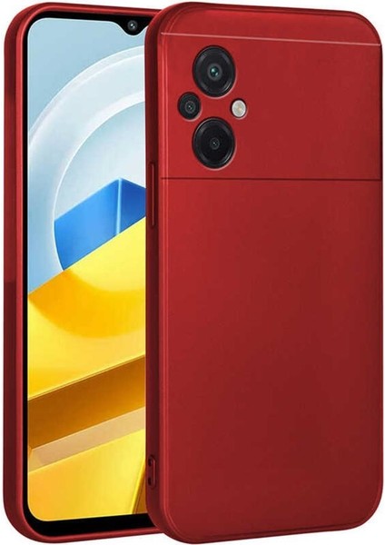 Xiaomi Poco M5 Kılıf Kamera Çıkıntılı Soft Silikon