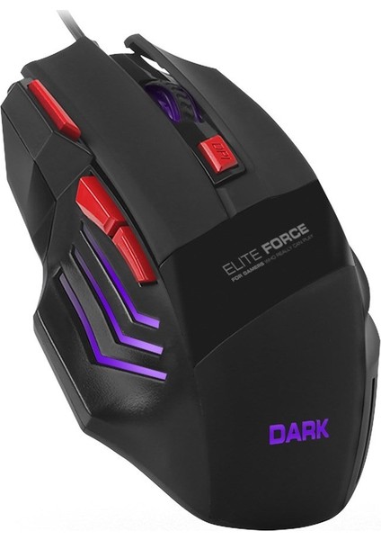 DK-AC-GM1000 Elite Force Rgb USB Gaming Mouse