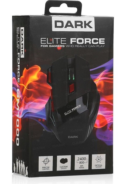 DK-AC-GM1000 Elite Force Rgb USB Gaming Mouse