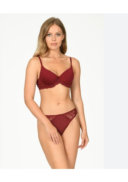 4692 Hafif Destekli Balenli (Telli) Sütyen Külot Takım