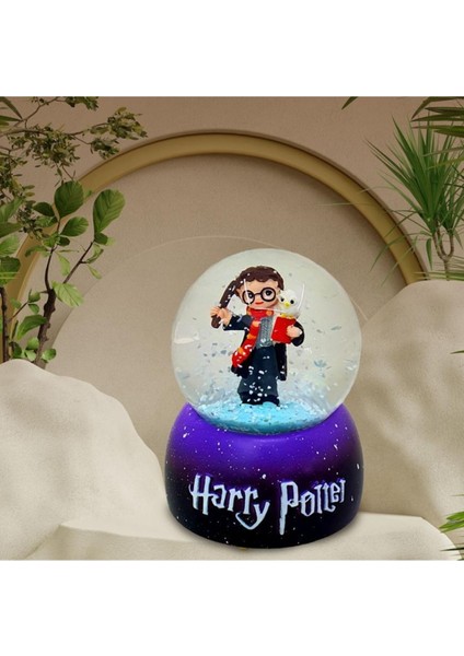 Hediye Kesesi Harry Potter Sihirli Renk Değiştiren Işıklı Kar Küresi