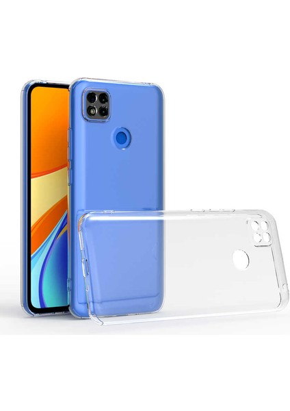 Xiaomi Redmi 9c Kılıf Şeffaf Ince Esnek Silikon Kılıf Zipax-Süper