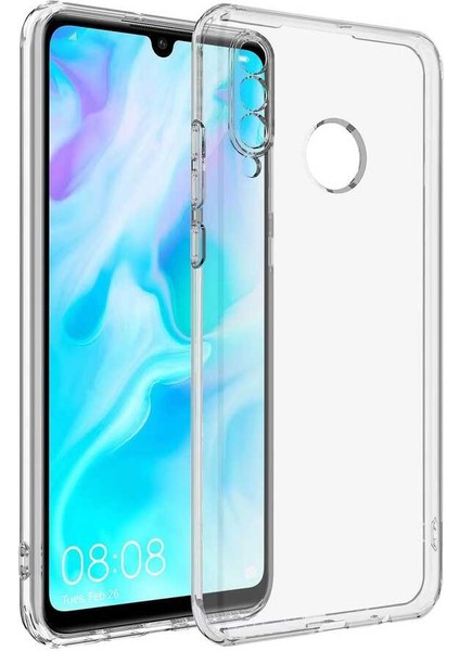 Huawei P30 Lite Kılıf Şeffaf Ince Esnek Silikon Kılıf Zipax-Süper