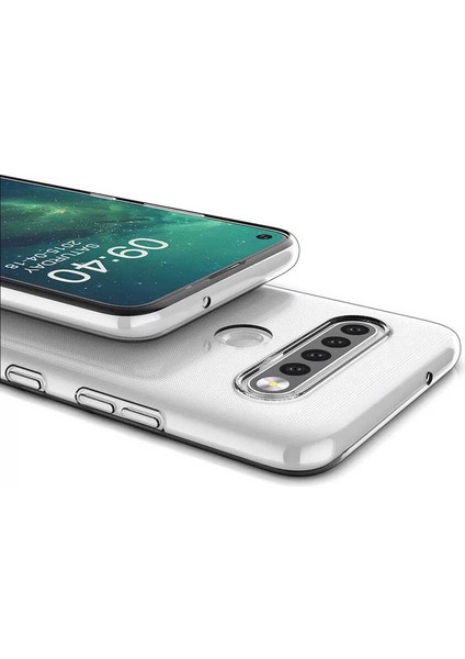 Lg K61 Kılıf Şeffaf Ince Esnek Silikon Kılıf Zipax-Süper modelleri
