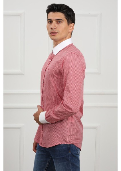 Pötikare Erkek Gömlek Yaka Manşet Beyaz modelleri