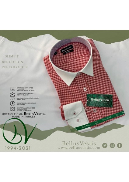 Pötikare Erkek Gömlek Yaka Manşet Beyaz indirimleri