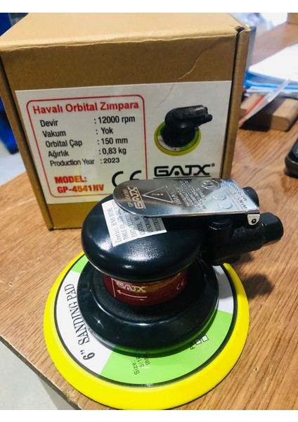 GP-4541NV Havalı Orbital Zımpara