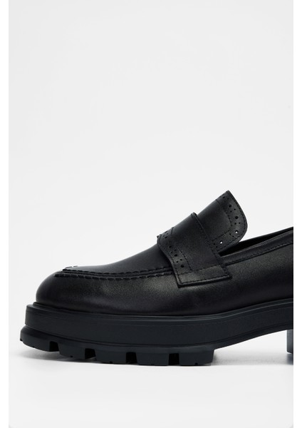 Kadın Deri Loafer Ayakkabı 775 4110 Bn Ayk SK23/24 modelleri