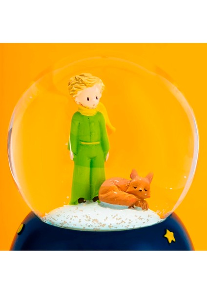 The Little Prince Küçük Prens Müzikli Işıklı Otomatik Kar Tanesi Püskürtmeli Büyük Boy Kar Küresi modelleri